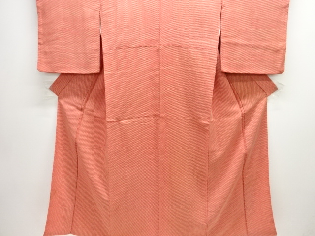 大正ロマン　疋田模様織り出し着物